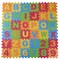 Dimple Baby Foam Play Mat 36 Interlocking Eva Tiles Colorful Alphabet Numbers 6.25In